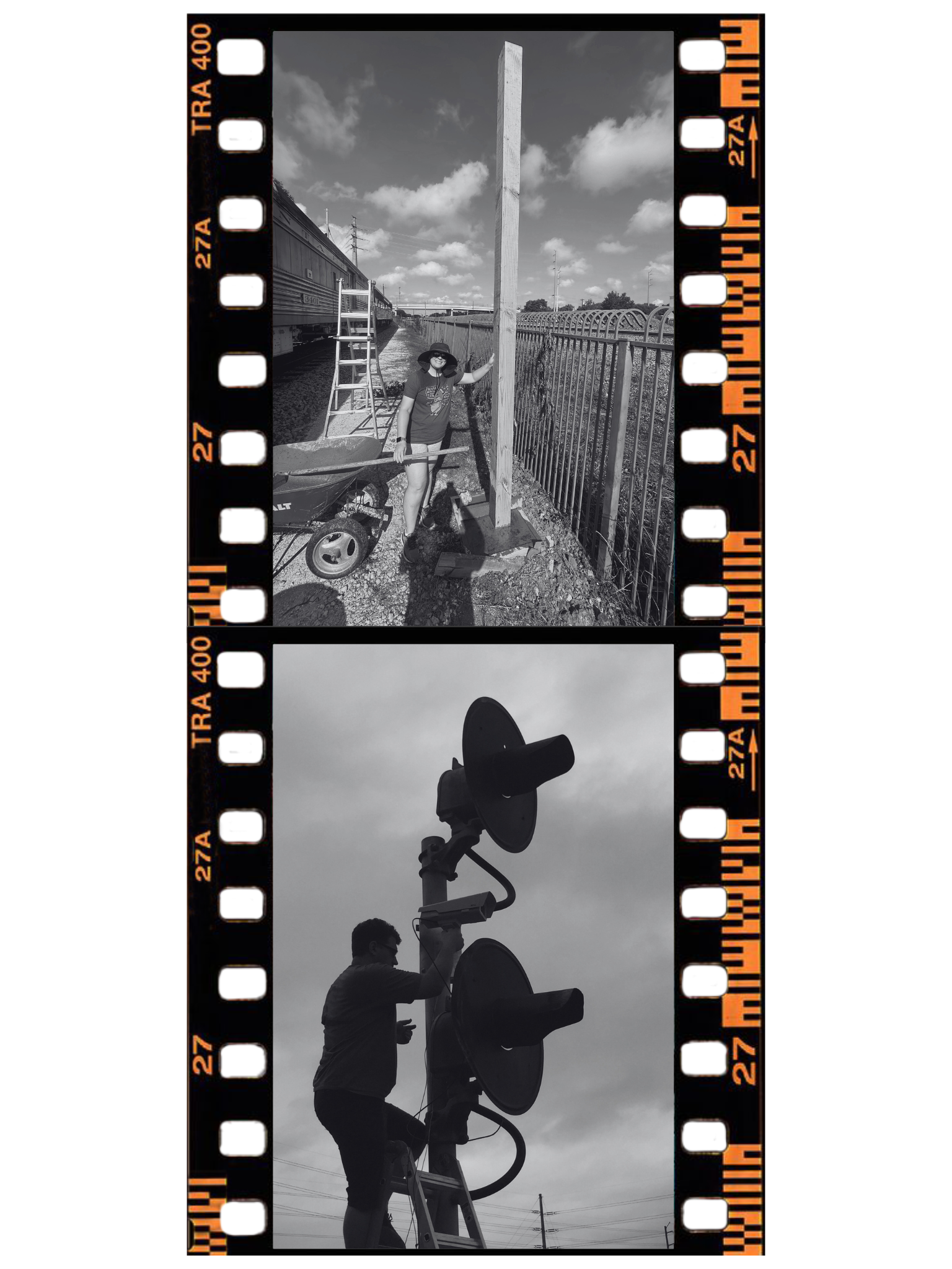 Railstream team on site